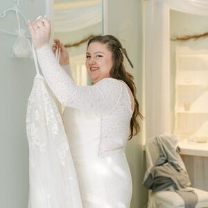 Anomalie Custom Lace Wedding Dress